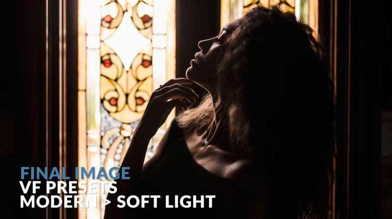 نور طبیعی در پرتره