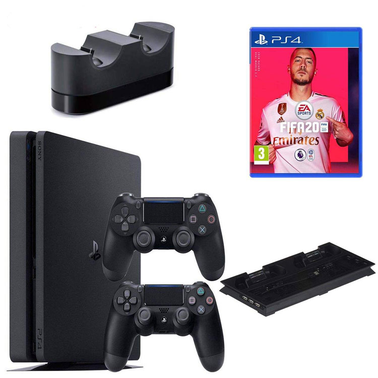 خرید نقد و اقساط پلی استیشن سونی CUH-2216B- 1TB 4Slim ⭐مشاوره رایگان خرید + قیمت کنسول Sony Region 2 4 Slim- گارانتی - 0217356
