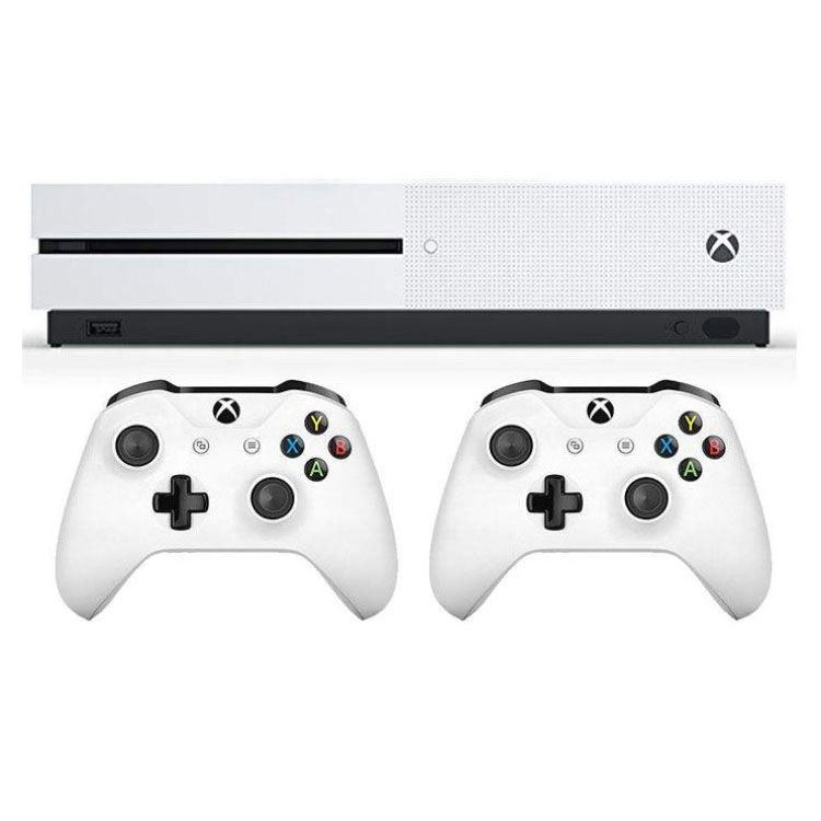 خرید نقد و اقساط کنسول مایکروسافت Xbox One S دو دسته ⭐مشاوره رایگان خرید + قیمت Xbox One S 1TB دو دسته - گارانتی - 0217356