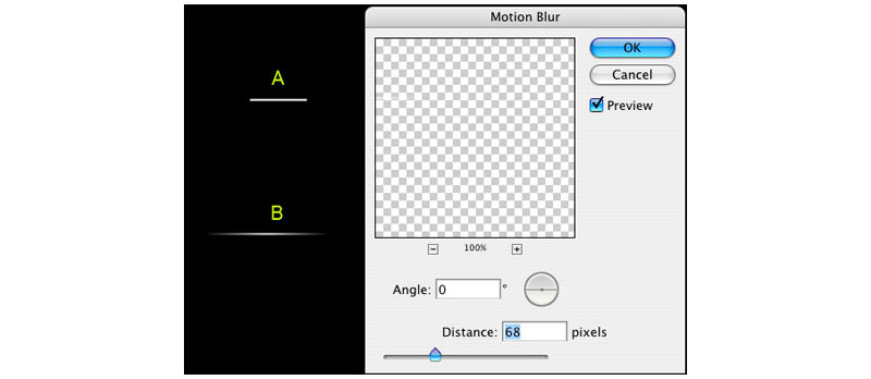 افکت نور ستاره ای در فتوشاپ