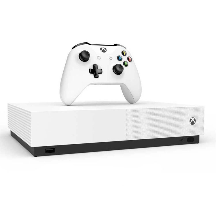 کنسول مایکروسافت Microsoft Xbox One S ALL DIGITAL 1TB ظرفیت 1 ترابایت