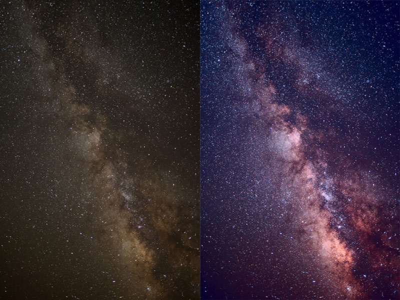 عکاسی از کهکشان راه شیری