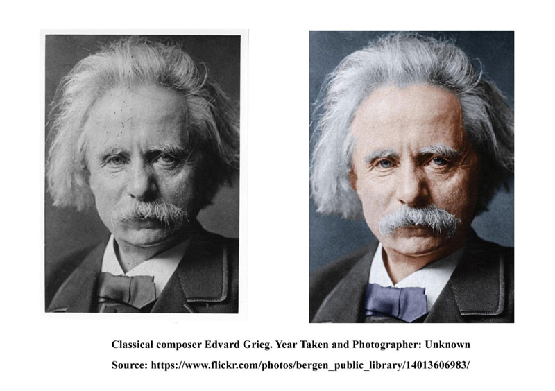 رنگی کردن عکس های قدیمی در فتوشاپ