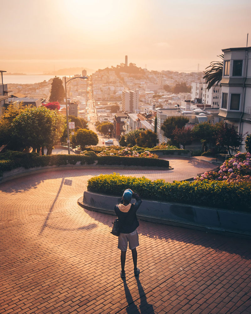 قبل از فشار دادن کلید شاتر