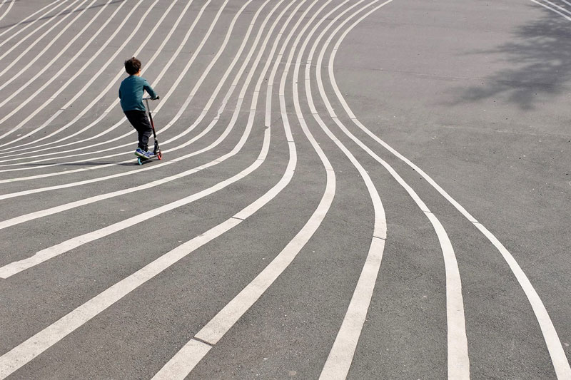 خطوط همگرا در عکاسی