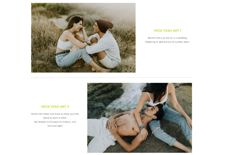 تنظیمات پیش فرض لایتروم