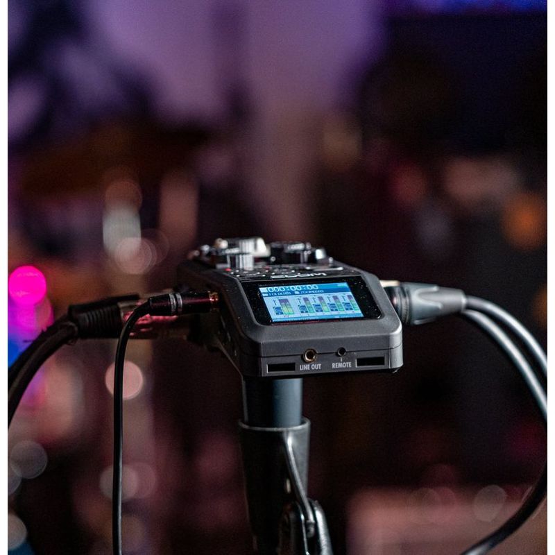 رکورد صدا زوم Zoom H6 2020 Version Without Mide-Side Black