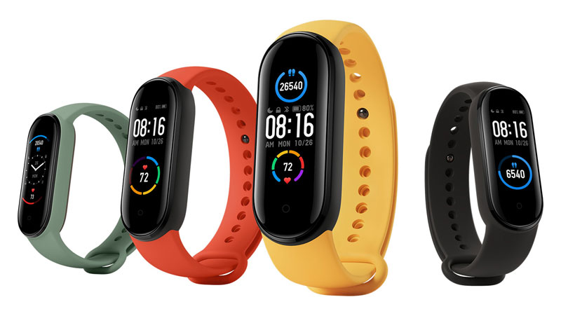 مقایسه Mi Band 4 و Mi Band 5
