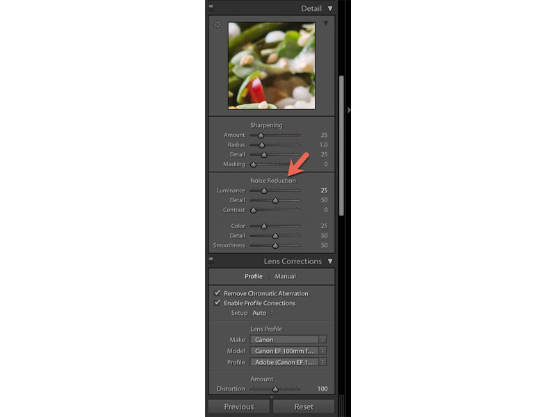 ویرایش عکاسی از غذا