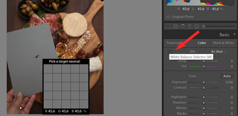 ویرایش عکاسی از غذا