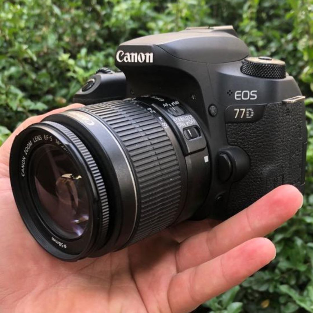 مهلت تست | مشخصات فنی + بهترین قیمت برای خرید دوربین کانن Canon 77D Kit 18-55mm IS STM دست دوم | مشاوره رایگان 0217356