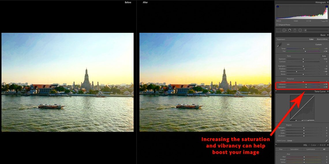 ادیت عکس در لایت روم