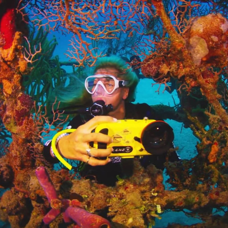 عکاسی زیر آب با موبایل