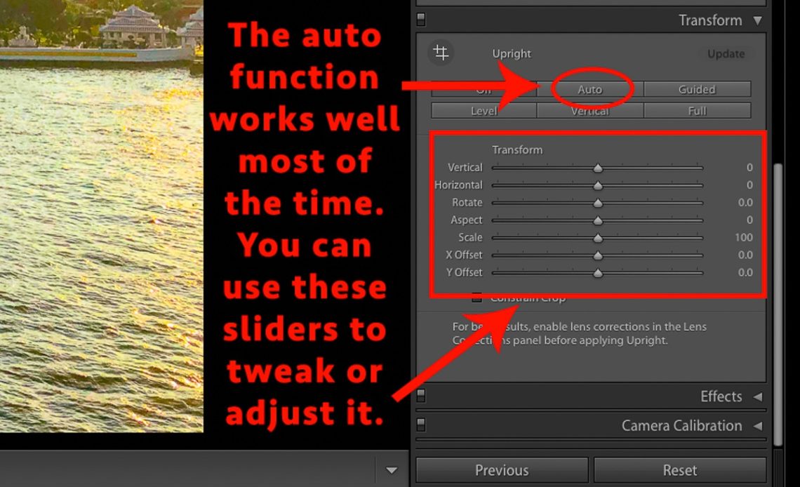 ادیت عکس در لایت روم