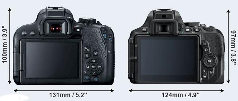 d5600 vs 800d