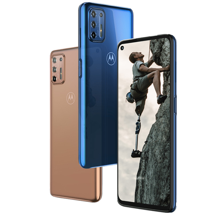 موبایل موتورولا G9 Plus دو سیم‌کارت ظرفیت 128 گیگابایت - آبی