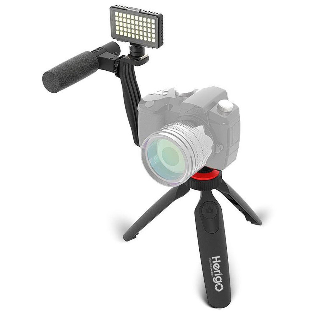 ضمانت سلا مت کالا + تحویل سریع | مشخصات + بهترین قیمت کیت ولاگری هریگو Herigo essentinial Vlogging kit ⭐ مشاوره و تخصصی 02173