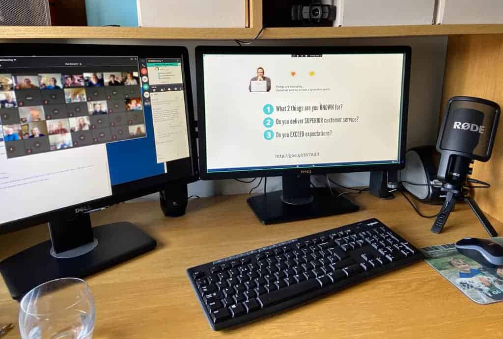 ارائه پاورپوینت در وبینار