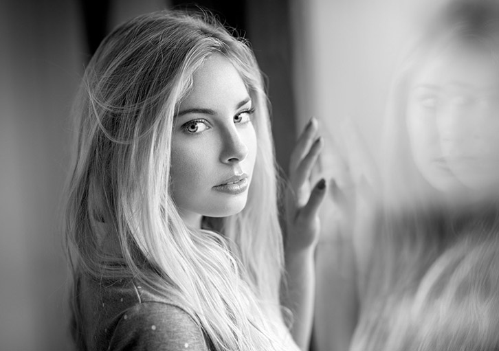 آموزش عکاسی پرتره نورپردازی با پنجره