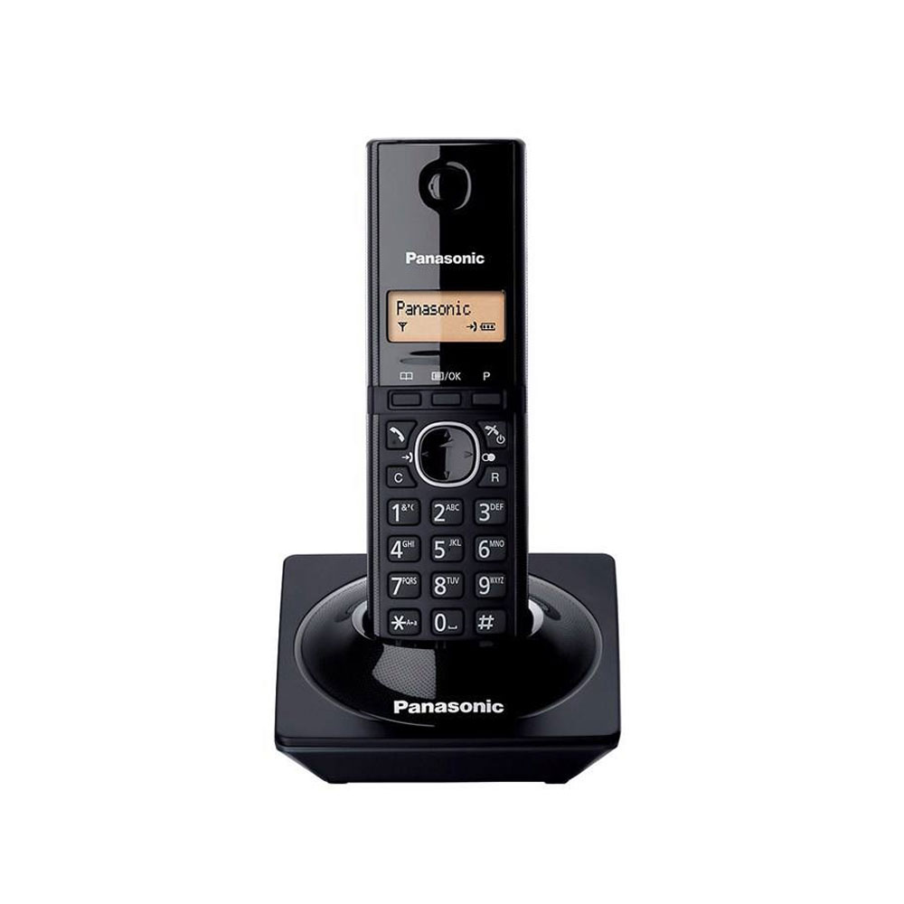 تلفن بی سیم پاناسونیک مشکی Panasonic KX-TGC1711 Wireless Phone