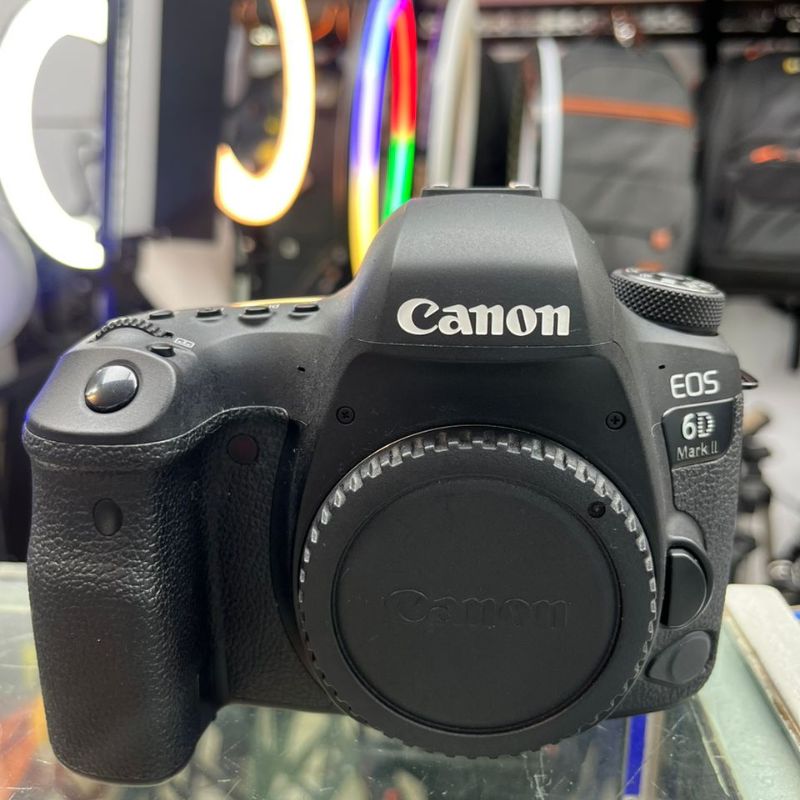 ارسال رایگان ⭐ مهلت تست + تحویل سریع | مشخصات فنی + بهترین قیمت برای دوربین کانن EOS-6D Mark II دست دوم ⭐ مشاوره رایگان و تخصصی 0217356