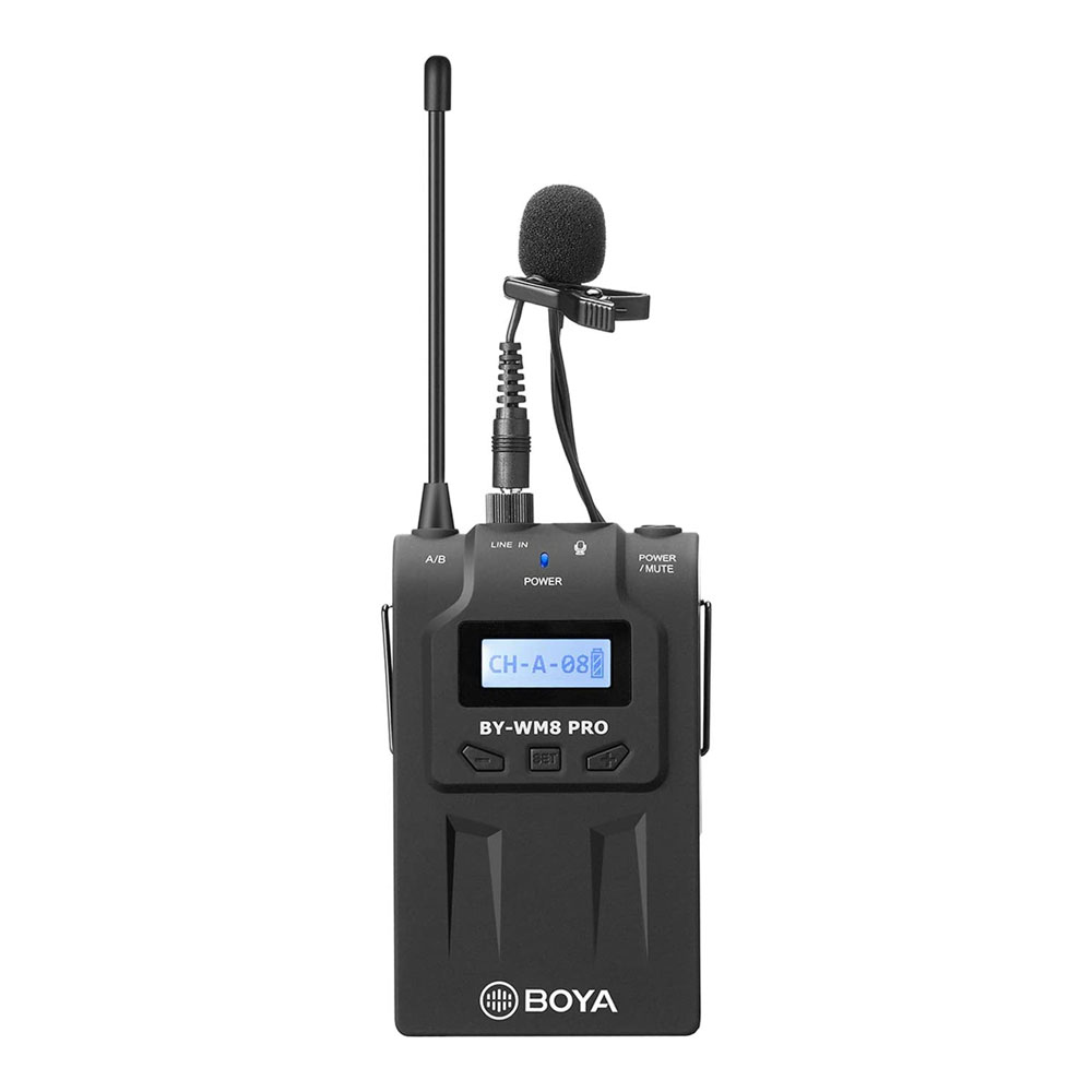 ارسال رایگان ⭐ + تحویل 1 روزه | مشخصات فنی + بهترین قیمت برای خرید فرستنده بی سیم بویا BOYA TX8 Pro ⭐ مشاوره رایگان و تخصصی 0217356