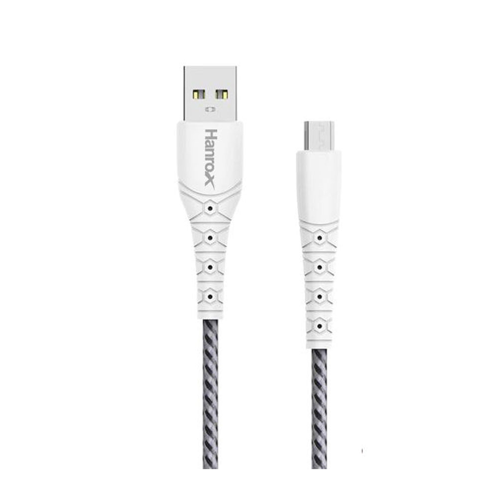 ارسال رایگان | مشخصات فنی + بهترین قیمت برای خرید کابل تبدیل USB به microUSB هانروکس مدل C10 ⭐ تخصصی 0217356