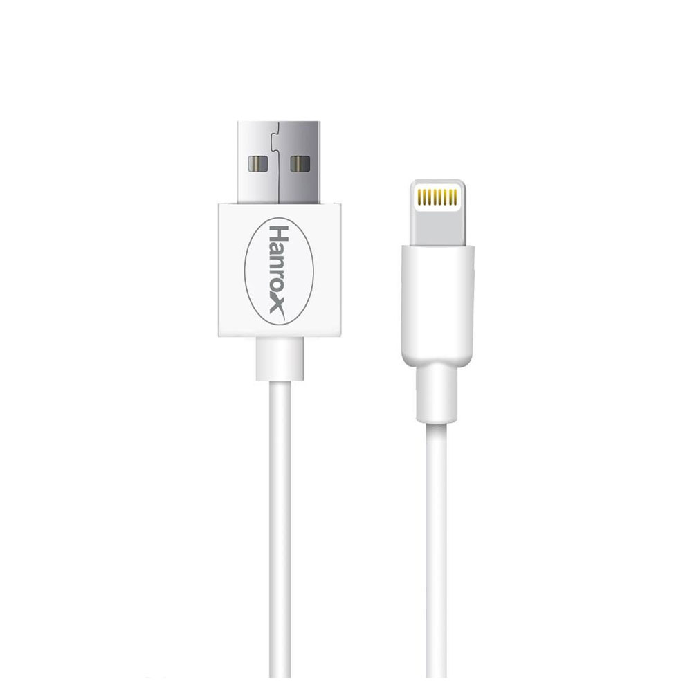 ارسال رایگان | مشخصات فنی + بهترین قیمت برای خرید کابل تبدیل USB به لایتنینگ هانروکس مدل M15 ⭐ تخصصی 0217356