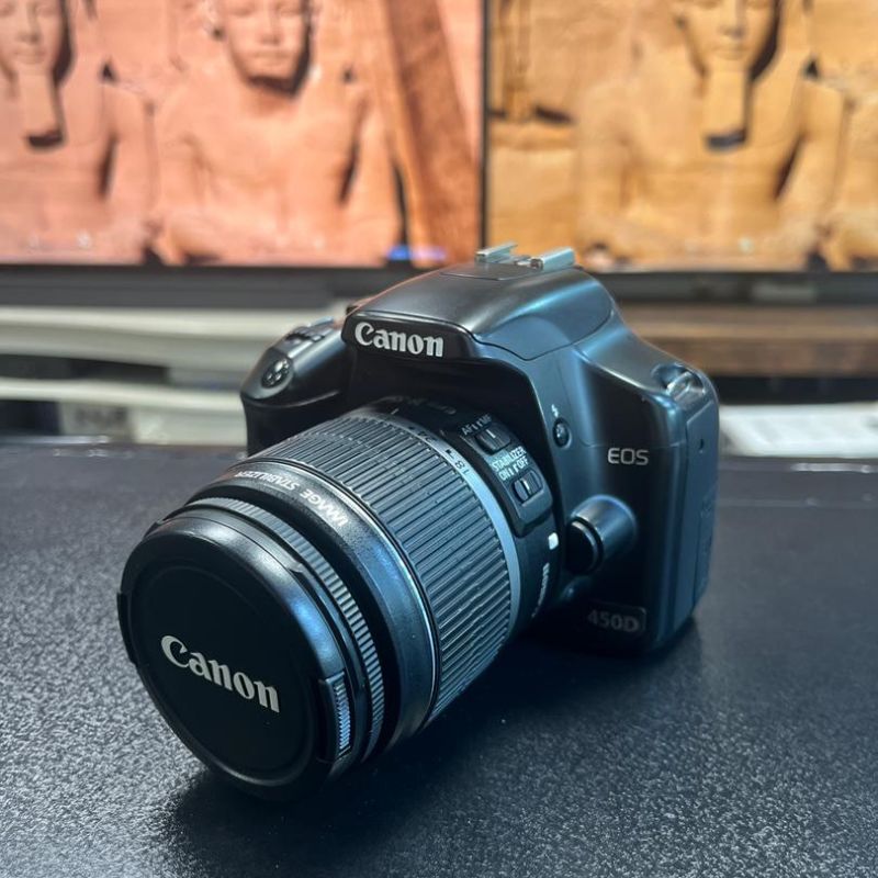 دوربین عکاسی کانن دست دوم CANON EOS 450D Kit EF-S 18-55mm F/3.5-5.6 IS iii( 15000 شات)