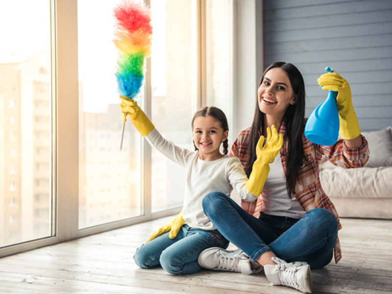 تمیزکاری دو نفره