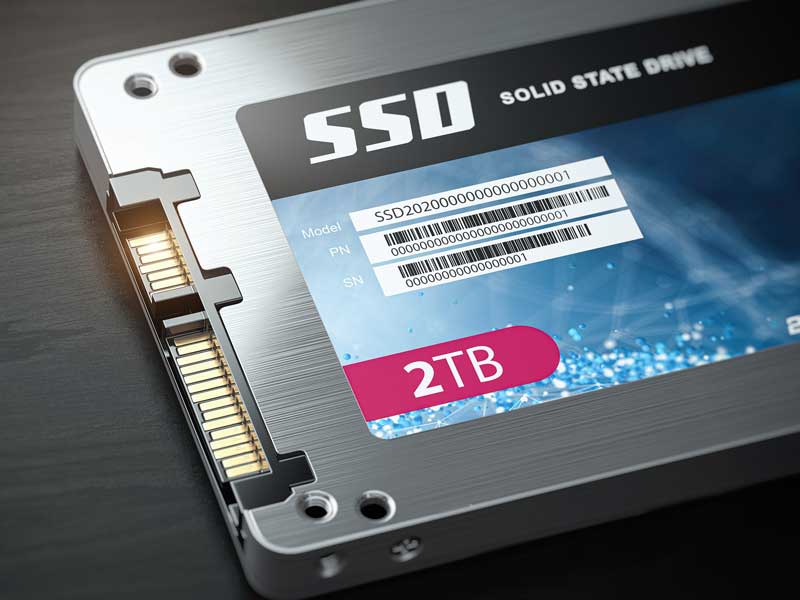 از هارد SDD با حافظه بیشتر استفاده کنیم یا کمتر؟