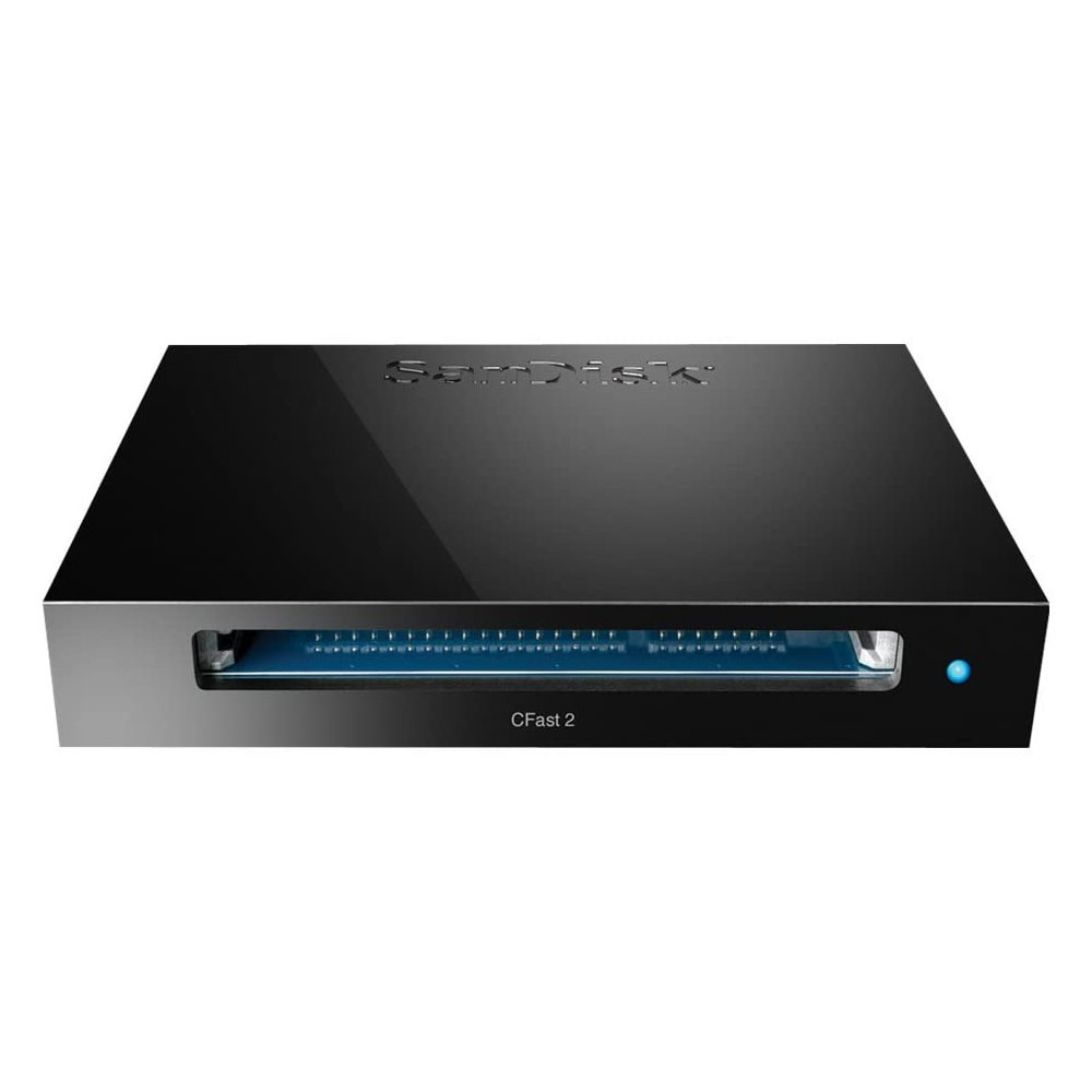 کارت ریدر سندیسک Extreme PRO SDHC/SDXC UHS-II دارای پورت 3.0 USB با سرعت حداکثر 500 مگابیت در ثانیه و از برند معتبر سندیسک است.