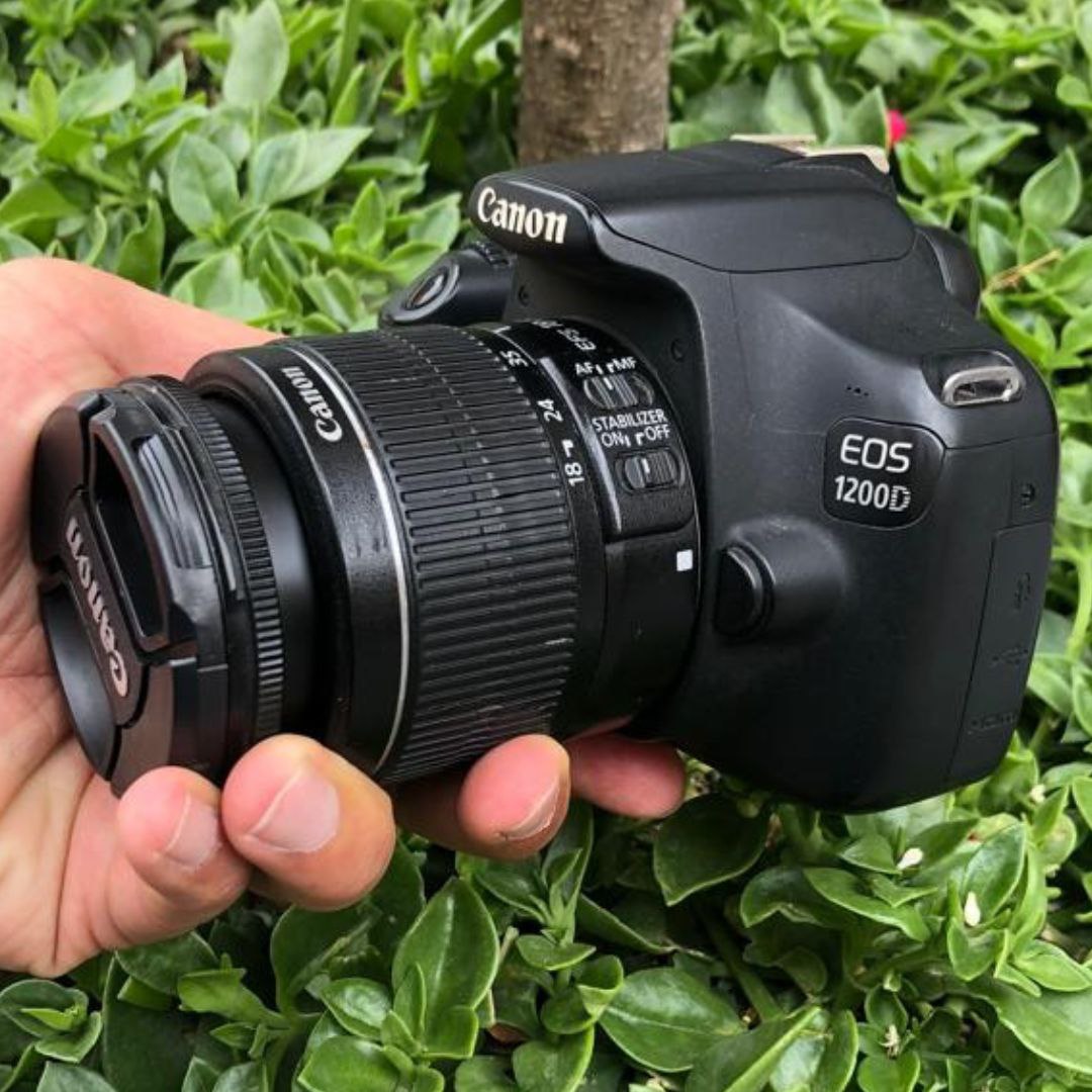 دوربین عکاسی کانن دست دوم Canon EOS 1200D ‌Kit 18-55mm f/3.5-5.6 is(شات 12000)