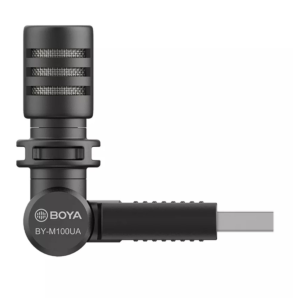 ارسال رایگان ⭐ تحویل 1 روزه | بهترین قیمت برای خرید میکروفن مینی بویا BOYA BY-M100UA USB Microphone ⭐ مشاوره رایگان و تخصصی 0217356