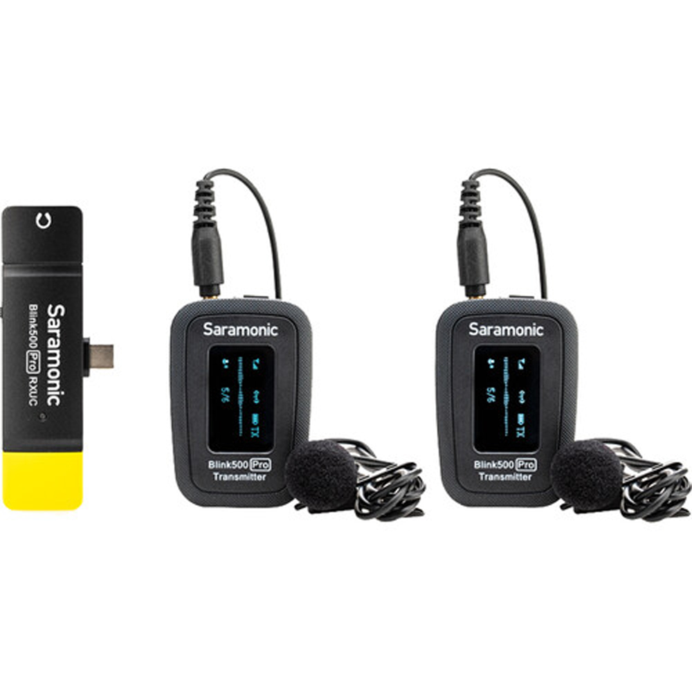 میکروفن بی سیم سارامونیک Saramonic Blink500 Pro B6 Wireless Omni Lavalier Microphone for USB Type-C