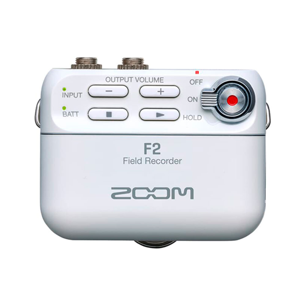 رکوردر پرتابل زوم Zoom F2 Portable Field Recorder رنگ سفید