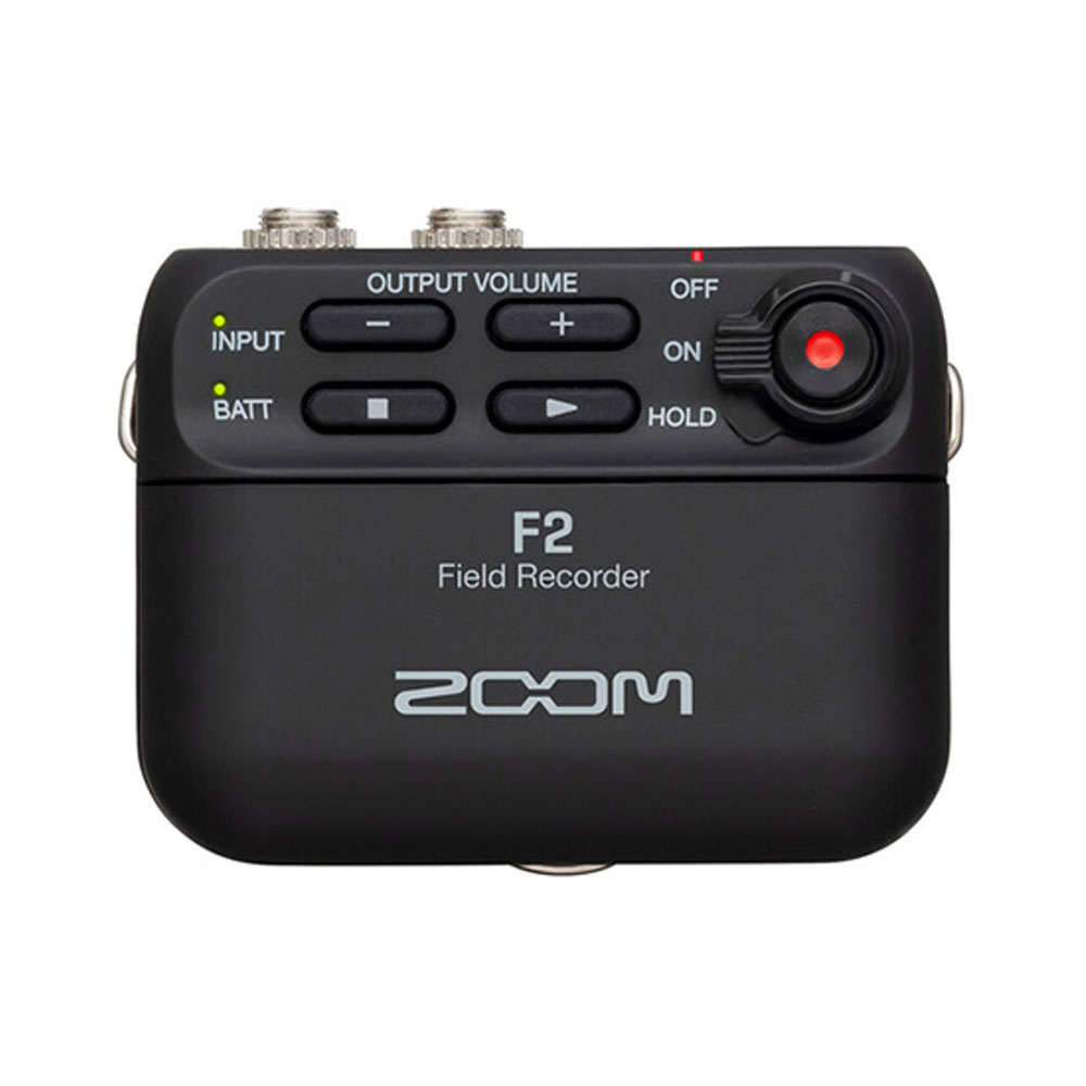 رکوردر پرتابل زوم Zoom F2 Portable Field Recorder رنگ مشکی