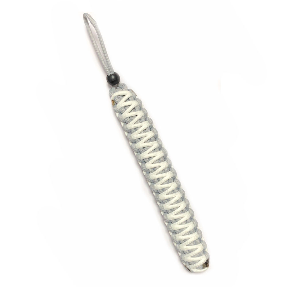 بند دوربين مدل طوسی - سفید پاراکورد کد 29 Carpal strap
