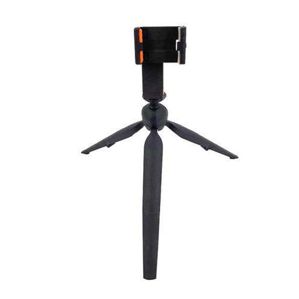 سه پایه Unimat 909 II Tripod ساخت شرکت یونیمات از جنس پلاستیک فشرده است. مناسب برای انواع گوشی ها و دستگاه ها تا وزن 500 گرم