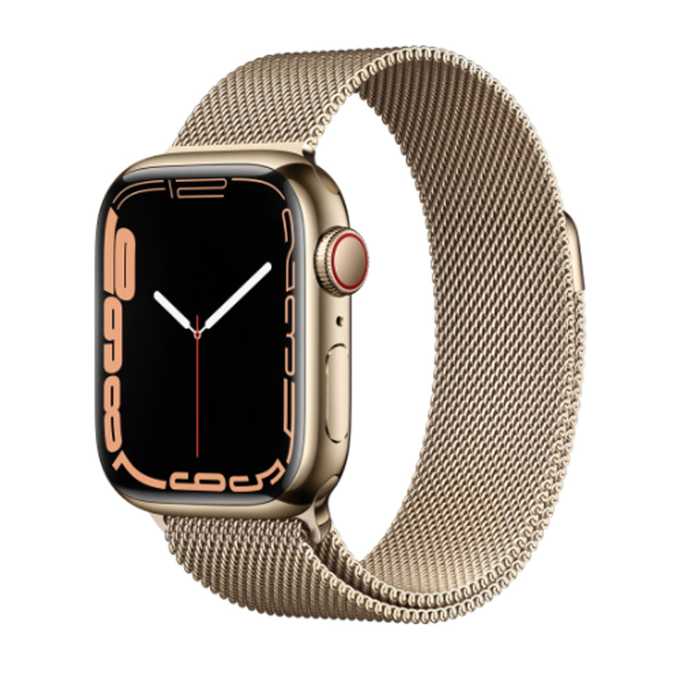 ارسال رایگان + تحویل سریع | بهترین قیمت اپل واچ سری 7 | Apple Watch Series 7 Aluminum Gold | مشاوره رایگان و تخصصی 0217356