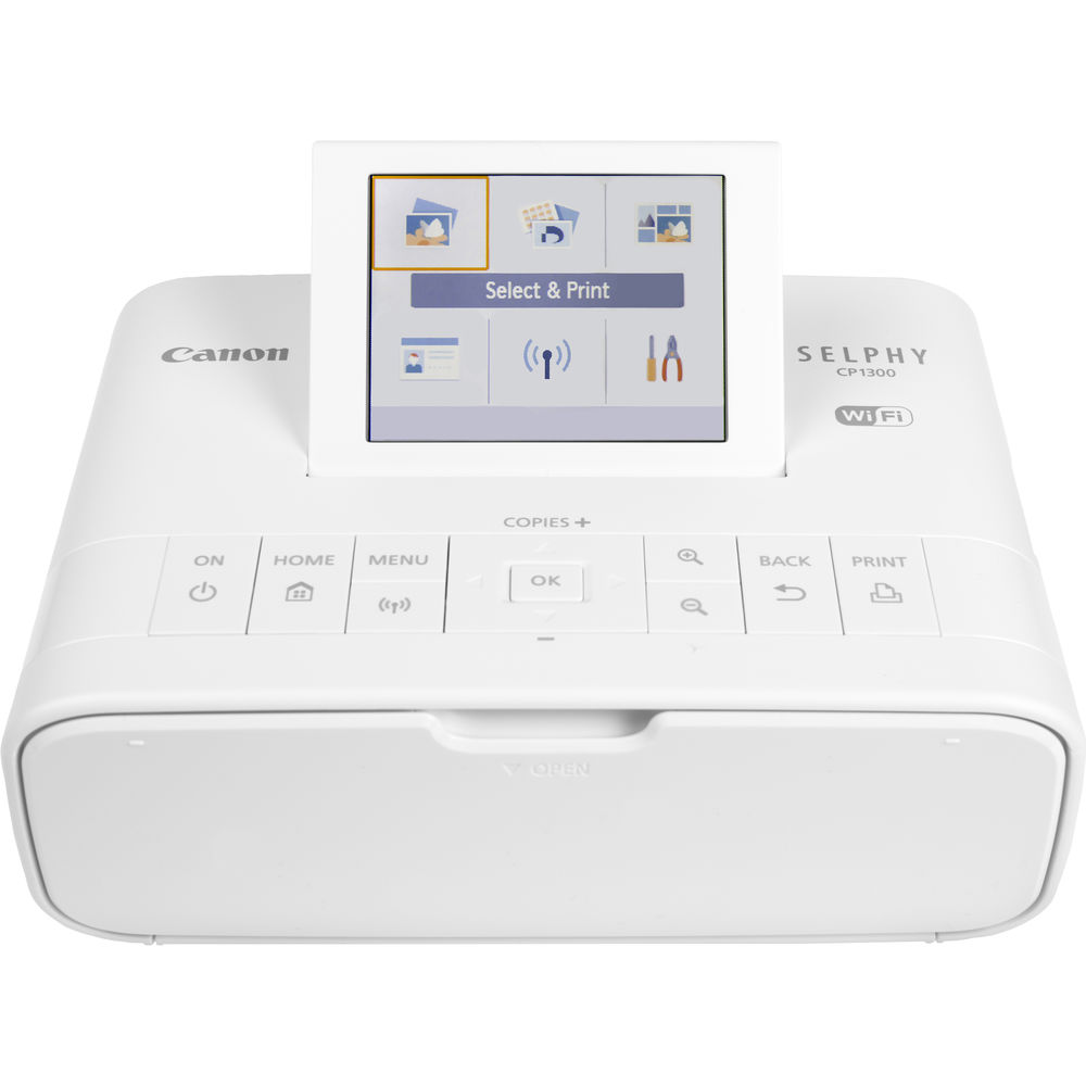 خیالتان از بابت ماندگاری عکسهایی که با پرینتر کانن Canon SELPHY CP1300 Printer چاپ میکنید راحت باشد چرا که عکسهای چاپ شده تا صد سال برایتان می ماند!