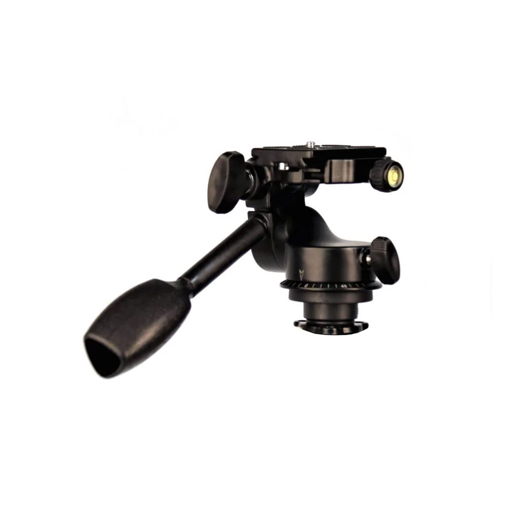 هد بیک Beike Q404 Panhead یک پن هد مناسب فیلمبرداریو عکاسی با دقت بالا و تحمل وزن 4 کیلوگرم است. این پن هد قابلیت چرخش 360 درجه دارد