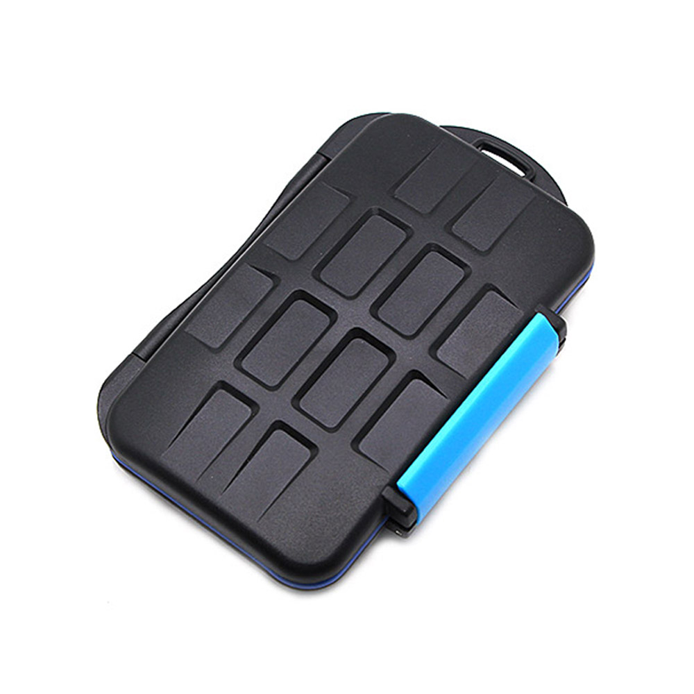 کیف کارت حافظه Memory Card Storage Case Box ، یک کیف ضد آب و ضد ضربه مموری کارت ، مناسب برای cf و sd ، قیمت و خرید کیف ضد آب کارت حافظه در نورنگار