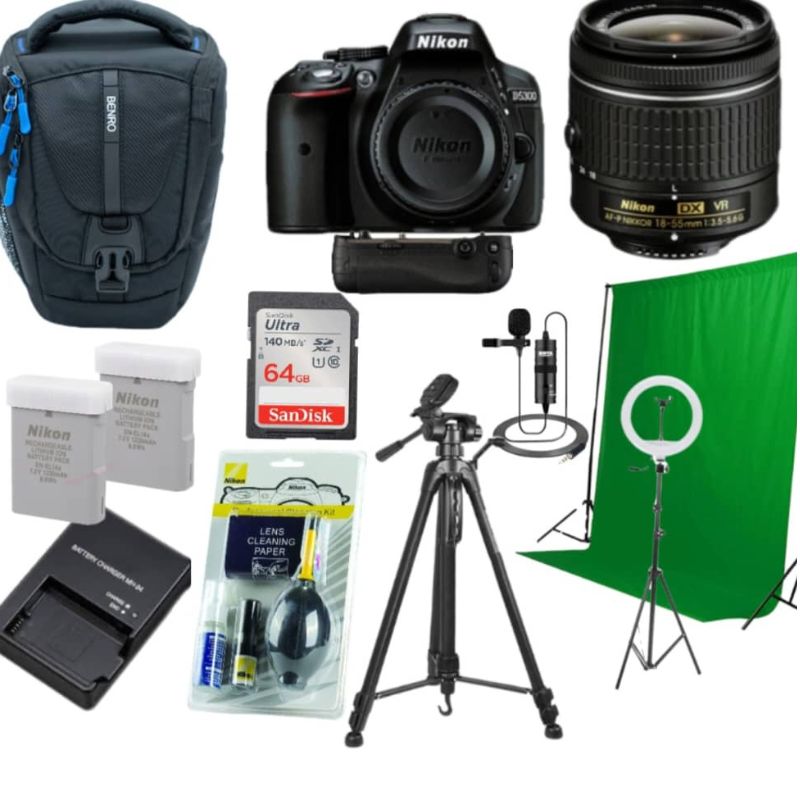 دوربین نیکون D5300 18-55 دست دوم بسیار سالم و در حد نوع ، بررسی شده توسط کارشناس نورنگار ، امکان خرید حضوری و آنلاین ، دو روز مهلت تست