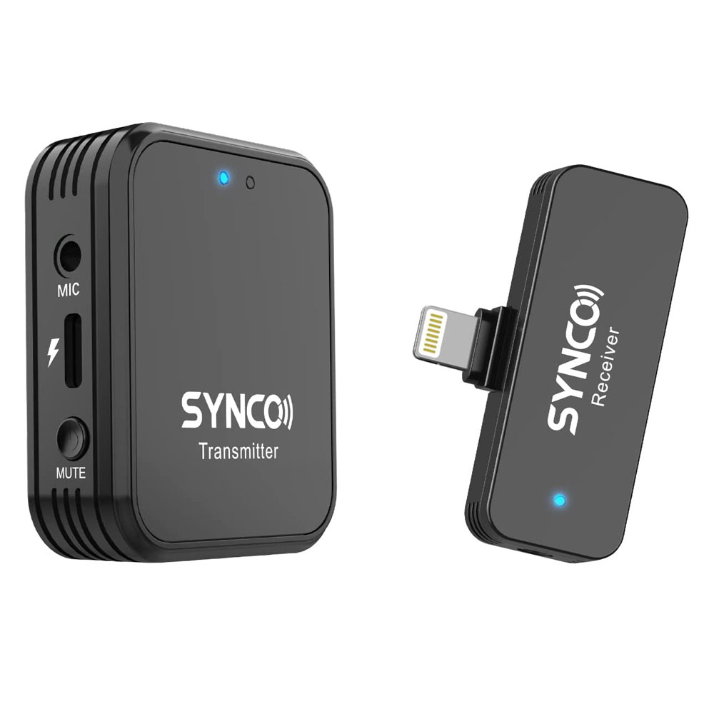 ارسال رایگان ⭐ تحویل سریع | بهترین قیمت برای خرید میکروفن سینکو SYNCO G1L Wireless Lavalier Microphone ⭐ مشاوره رایگان 0217356