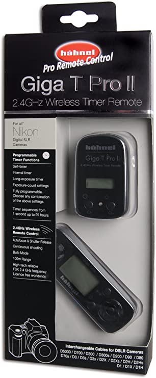 ریموت تایمر بی سیم کانن CANON HAHNEL GIGA T PRO II 2.4GHZ