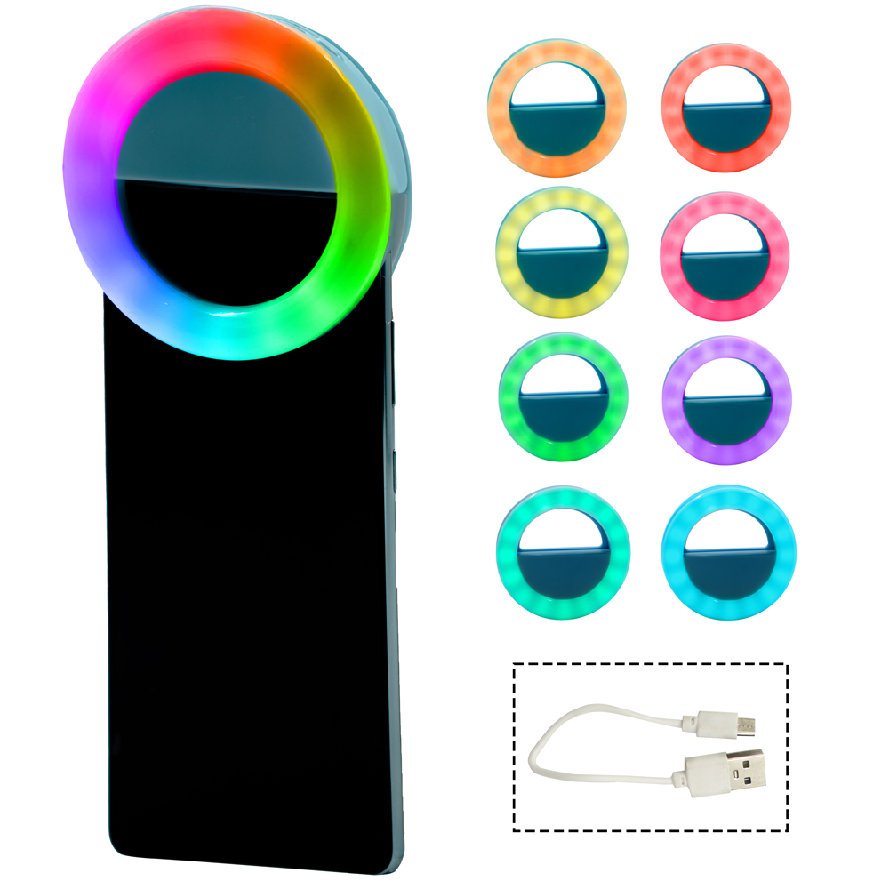 رینگ لایت سلفی RGB Ring Light phone RG 01 selfie