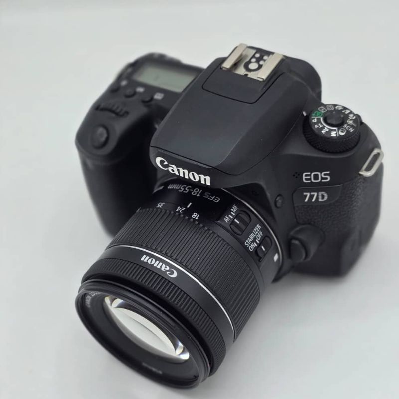 مهلت تست | مشخصات فنی + بهترین قیمت برای خرید دوربین کانن Canon 77D Kit 18-55mm IS STM دست دوم | مشاوره رایگان 0217356