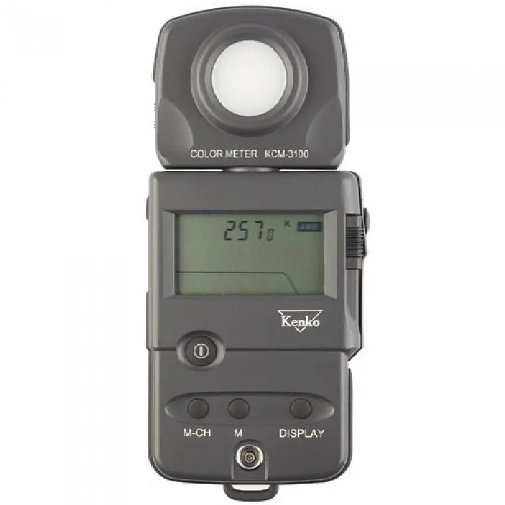 مشخصات فنی + بهترین قیمت برای خرید کلوین متر و نورسنج Kenko KCM-3100 Professional Color Temperature Meter | مشاوره رایگان و تخصصی 0217356