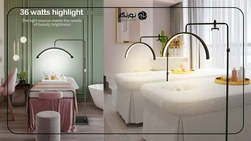 نور ثابت ال ای دی LED Moon light hd-m8x